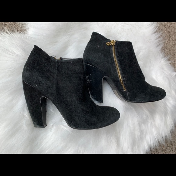 Steve Madden Suede Booties - Picture 3 of 7